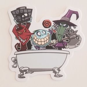 10/$10 Lock, Shock & Barrel Sticker